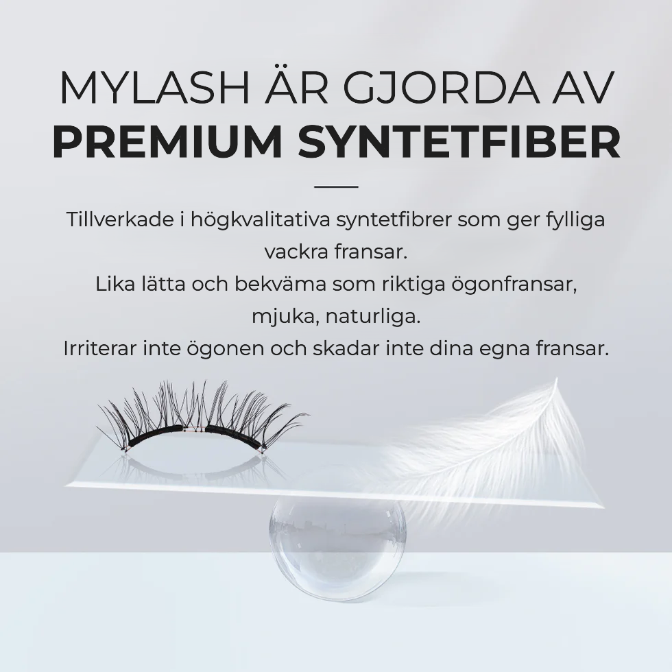 MyLash - Flawless fransar på nolltid utan lim, kladd eller stress