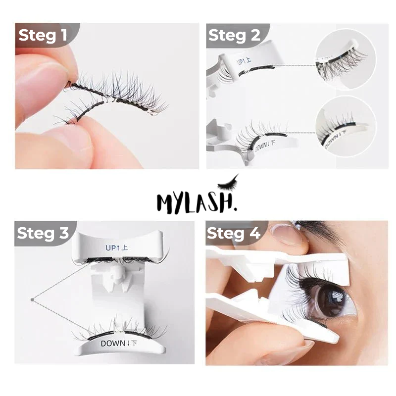 MyLash - Flawless fransar på nolltid utan lim, kladd eller stress
